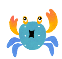 Crying Crab Sad Crab Sticker - Crying Crab Sad Crab Crying Stickers