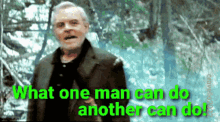 What One Man Can Do Another Can Do Anthony Hopkins GIF - What One Man Can Do Another Can Do Anthony Hopkins The Edge GIFs
