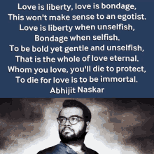 Abhijit Naskar Love Liberty Bondage GIF - Abhijit Naskar Naskar Love Liberty Bondage GIFs