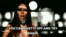 Aaliyah Dust It Off GIF - Aaliyah Dust It Off Try Again GIFs