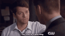 This Could Be A Good Thing Misha Collins GIF - This Could Be A Good Thing Misha Collins Supernatural GIFs