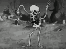 Dance Skeleton GIF - Dance Skeleton Vintage GIFs