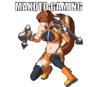 Makoto Blazblue Sticker - Makoto Blazblue Gaming Stickers