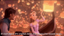 2. The Man Of Your Dreams Will Serenade You. GIF - Tangled Rapunzel Flynn Rider GIFs