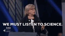 Science Elizabeth May GIF - Science Elizabeth May Green Party GIFs