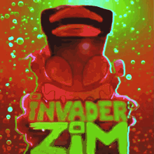 Invader Zim Invader Zim Gir GIF - Invader Zim Invader Zim Gir Fan Art GIFs
