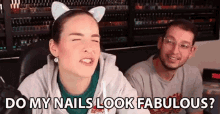 Do My Nails Look Fabulous Beautiful GIF - Do My Nails Look Fabulous Fab Fabulous GIFs