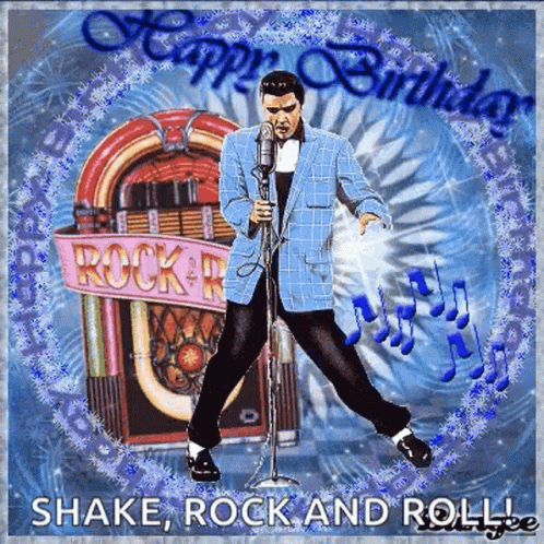 Happy Birthday GIF - Happy Birthday Elvis - Discover & Share GIFs.