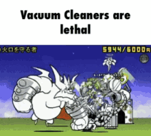 Battle Cats Vacuum GIF - Battle Cats Vacuum Lethal GIFs