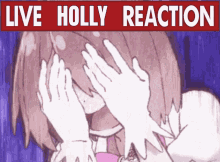 Reaction Holly GIF - Reaction Holly Live GIFs