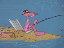 fishing pink