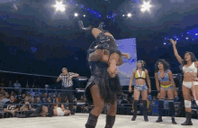 awesome kong reverse suplex wrestling ouchawesome kong