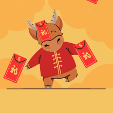 Lunar New Year Year Of The Ox GIF - Lunar New Year Year Of The Ox 2021 GIFs