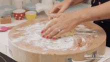 Knead Bigger Bolder Baking GIF - Knead Bigger Bolder Baking Dough GIFs