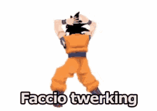 Twerking Muovi Il Culo Ballo Goku Dragonball GIF - Twerking Move Your Butt Dance GIFs