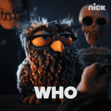 Who Stacy The Owl GIF - Who Stacy The Owl The Barbarian And The Troll GIFs