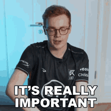 Its Really Important Tore GIF - Its Really Important Tore Excel Esports GIFs