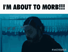 Morbius Im About To Morb GIF - Morbius Im About To Morb Its Morbin Time GIFs