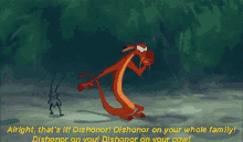 mulan mushu dishonor reference movie quotes mulan mushu dishonor reference movie quotes