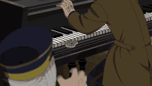 Golden Kamuy Piano GIF - Golden Kamuy Piano Tsurumi GIFs