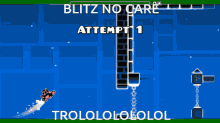 Blitz No Care Trollface GIF - Blitz No Care Trollface Trololol GIFs