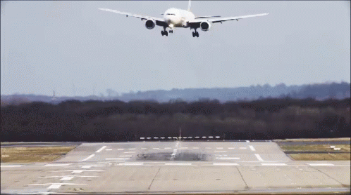 Plane Landing GIF - Fl Flight Fly GIFs