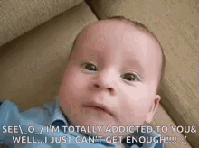 Baby Crying Addicted To You GIF - Baby Crying Baby Crying GIFs