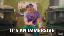 Its An Immersive Lifestyle Experience Bro GIF - Its An Immersive Lifestyle Experience Bro Marketing GIFs