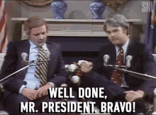 Well Done Mr President Bravo GIF - Well Done Mr President Bravo Well Done GIFs