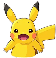 Pikachu Cute Sticker - Pikachu Chu Pika Stickers