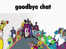 Goodbye Chat Beatles GIF - Goodbye Chat Goodbye Chat GIFs