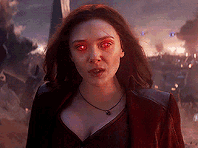 Scarlet Witch How Dare You GIF - Scarlet Witch How Dare You What Are You Doing GIFs