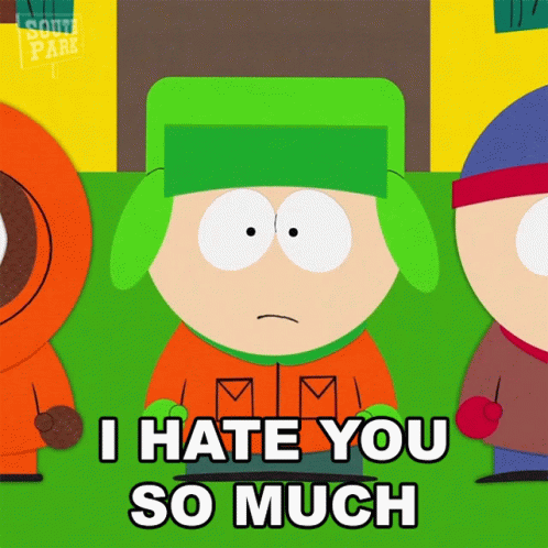 I Hate So Much Kyle Broflovski GIF - I Hate So Much Kyle Broflovski South Park GIFs