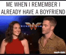 Gal Gadot Boyfriend GIF - Gal Gadot Boyfriend Wonder Woman GIFs