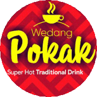 Wedang Pokak Cup Sticker - Wedang Pokak Cup Super Hot Traditional Drink Stickers