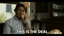Deal This Is The Deal GIF - Deal This Is The Deal Phone Call GIFs