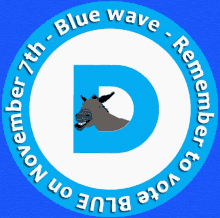 Blue Wave Democrat GIF - Blue Wave Democrat Blue GIFs