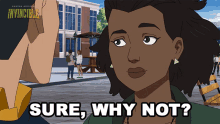 sure why not amber bennett invincible okay fine sure why not amber bennett invincible okay fine