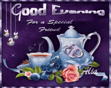 Special Friendship Good Evening GIF - Special Friendship Good Evening Tea GIFs