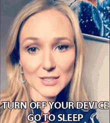 Turn Off Your Device Go To Sleep GIF - Turn Off Your Device Go To Sleep You Need To Sleep GIFs