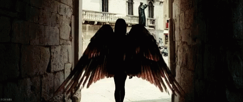 Dark Wings Angel GIF - Dark Wings Wings Angel - Descubre  Comparte GIFs