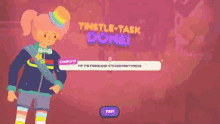 Game Ooblets GIF - Game Ooblets Tinstle Task GIFs