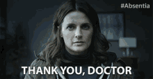 Thank You Doctor Stana Katic GIF - Thank You Doctor Stana Katic Emily Byrne GIFs