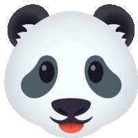 Panda Nature Sticker - Panda Nature Joypixels Stickers