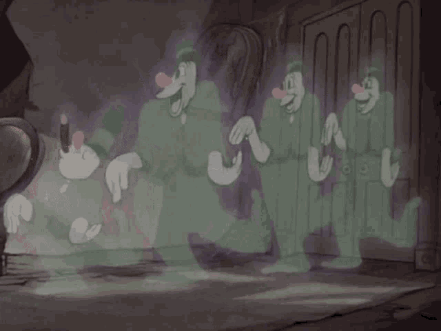 dancing ghost