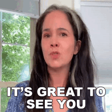 Its Great To See You Rachel Smith GIF - Its Great To See You Rachel Smith Rachels English GIFs