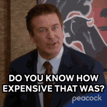 Do You Know How Expensive That Was Jack Donaghy GIF - Do You Know How Expensive That Was Jack Donaghy 30rock GIFs