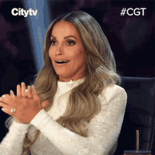 blown away trish stratus canadas got talent surprised amazed blown away trish stratus canadas got talent surprised amazed