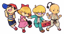 Earthbound Kids GIF - Earthbound Kids Costume GIFs