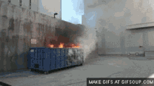 Fire Explosion GIF - Fire Explosion Container GIFs